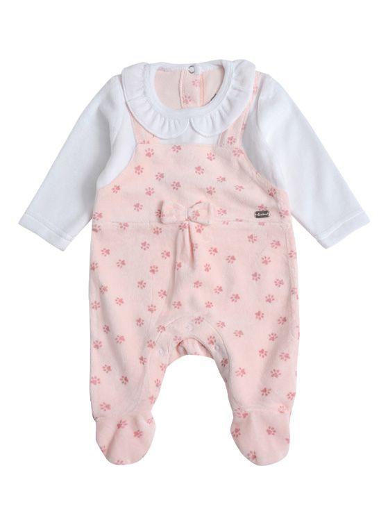 Osito Plush Bebé Niña Huellitas-0