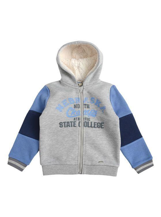 Conjunto Polerón y Pantalón Buzo Franela Bebé Niño con Estampado-2