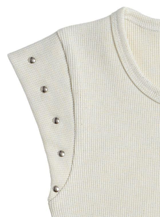 Polera Peto Rib  Manga Corta Niña-2