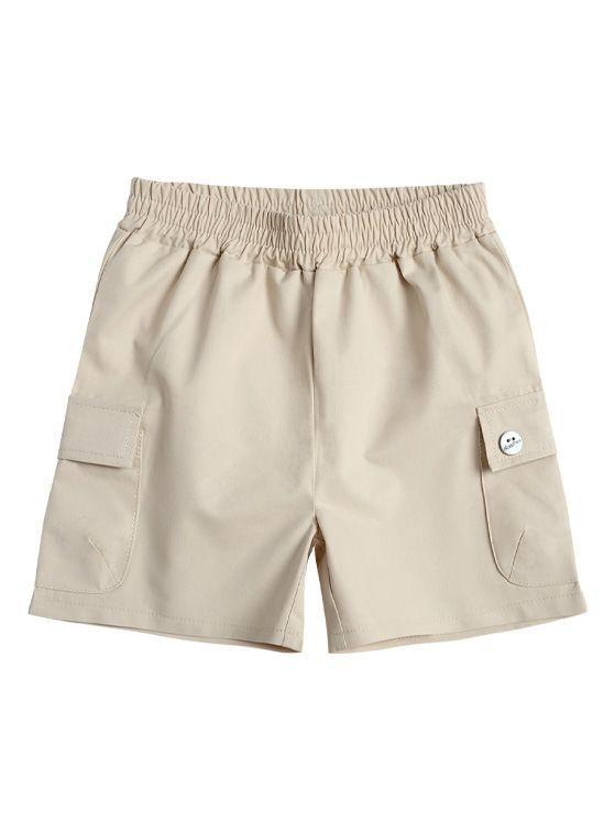Conjunto Polera y Bermuda Gabardina Bebé Niño con estampado-3