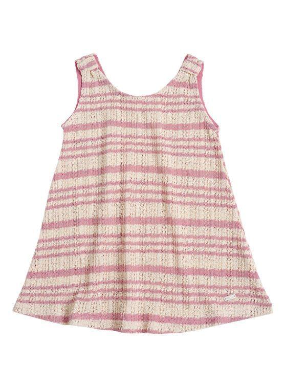 Vestido Tejido Bebé Niña con Rayas-1