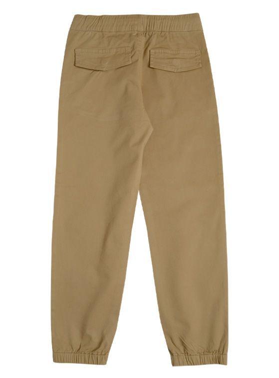 Pantalón Gabardina Niño Algodón Jogger Spandex-2