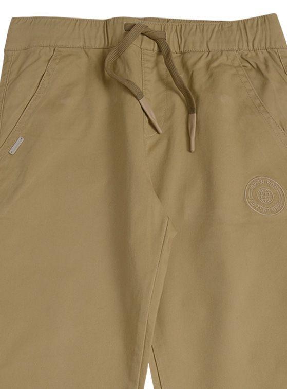 Pantalón Gabardina Niño Algodón Jogger Spandex-3