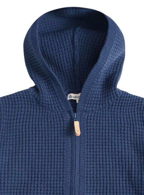 Chaleco Niño Tejido con Gorro-2