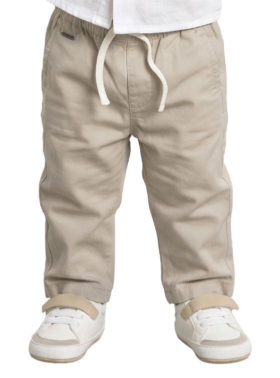 Pantalón Gabardina Bebé Niño Calce Recto-1