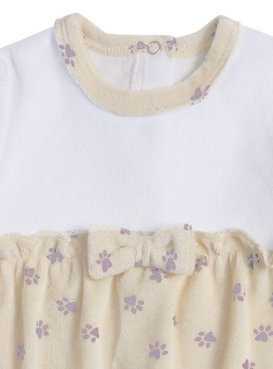 Conjunto Plush Bebé Niña Huellitas-2