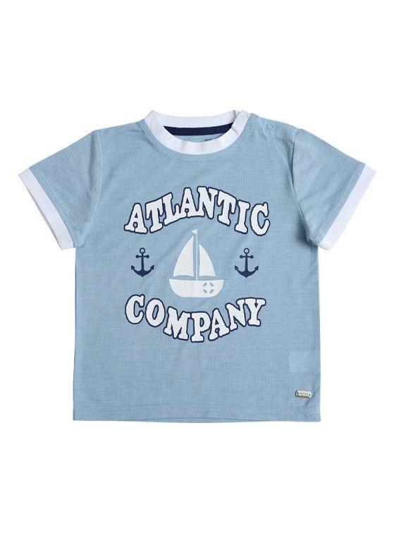 Polera Manga Corta Bebé Niño Colores-0