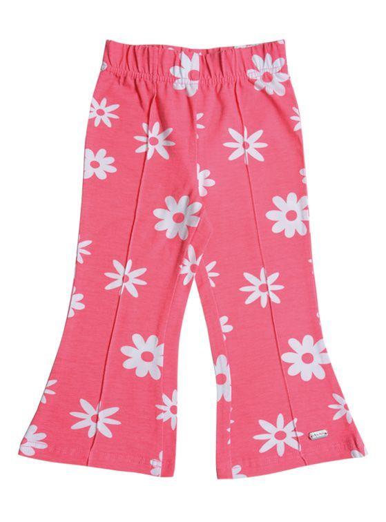Calza Bebé Niña Flare Algodón Estampado-1