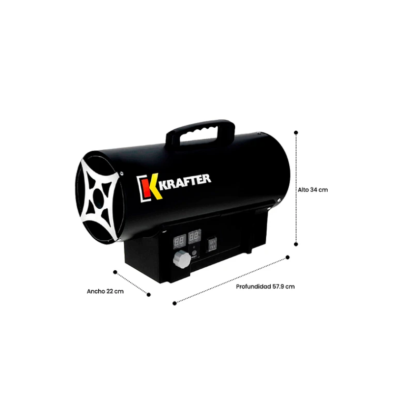 Turbocalefactor Gas Krafter Tg30 30kw-1