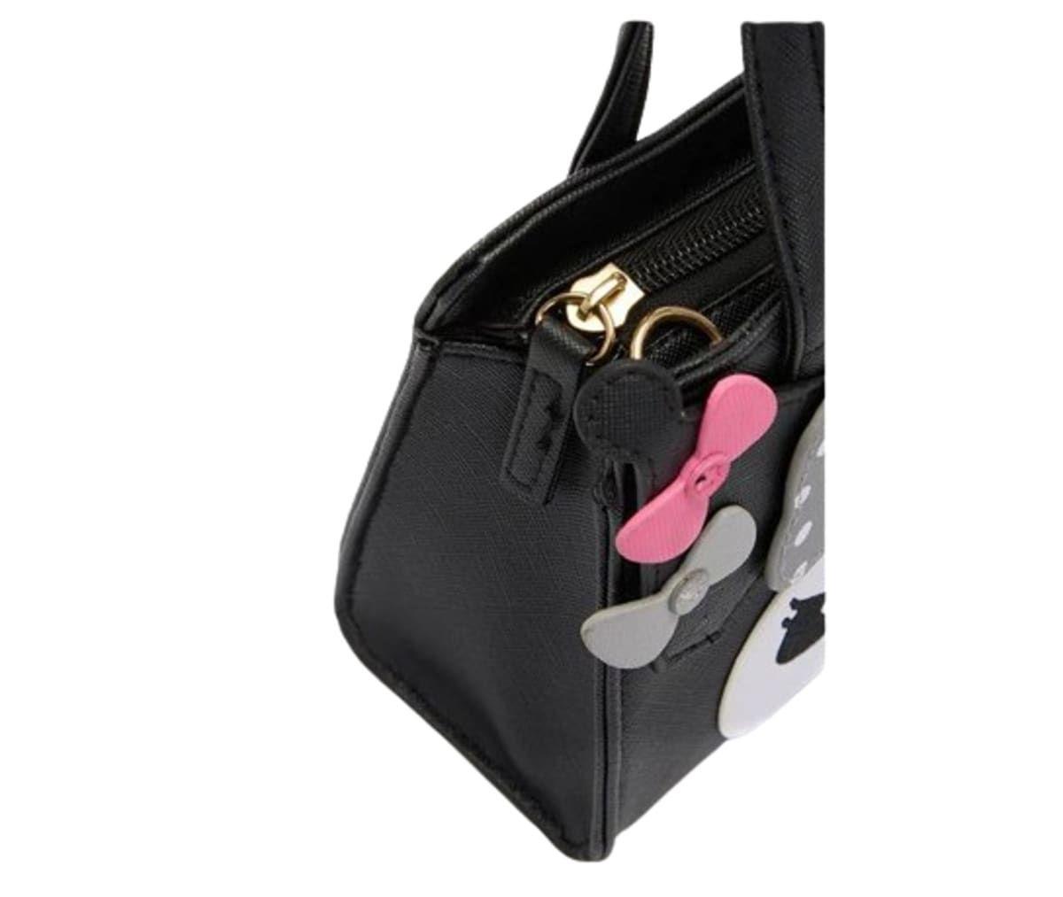SANRIO ORIGINAL Kuromi bolso negro de 2 vías Colección Dainty Doll-2
