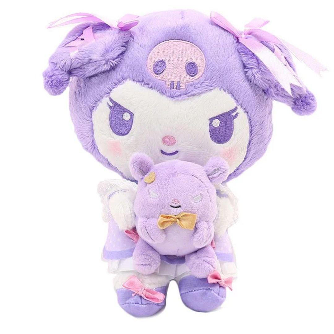 Peluche kuromi 22cm serie dainty doll sanrio original LILA-0