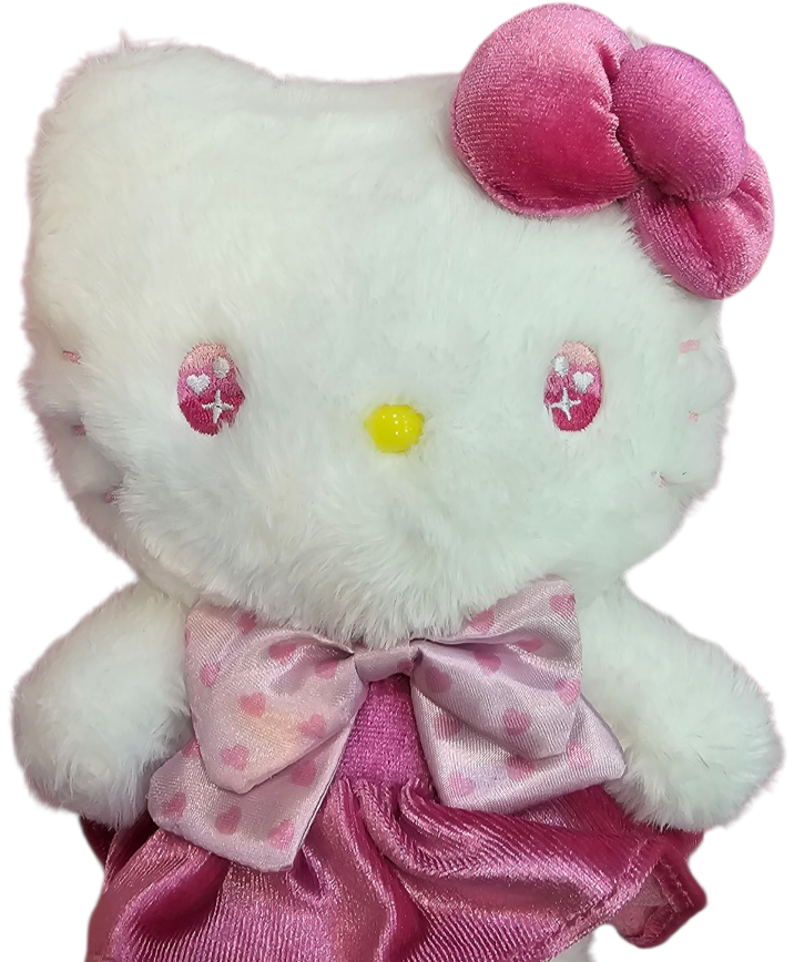 Peluche hello kitty 22cm sanrio original birthday edicion limitada-6
