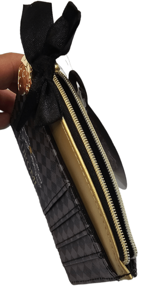 Kuromi fancy ribbons estuche para tarjetas y monedas SANRIO ORIGINAL-3