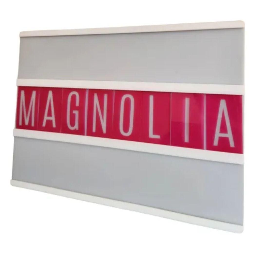 Letras En Acrilico Rosa Heidi Swapp 7.5x3.5cm-4