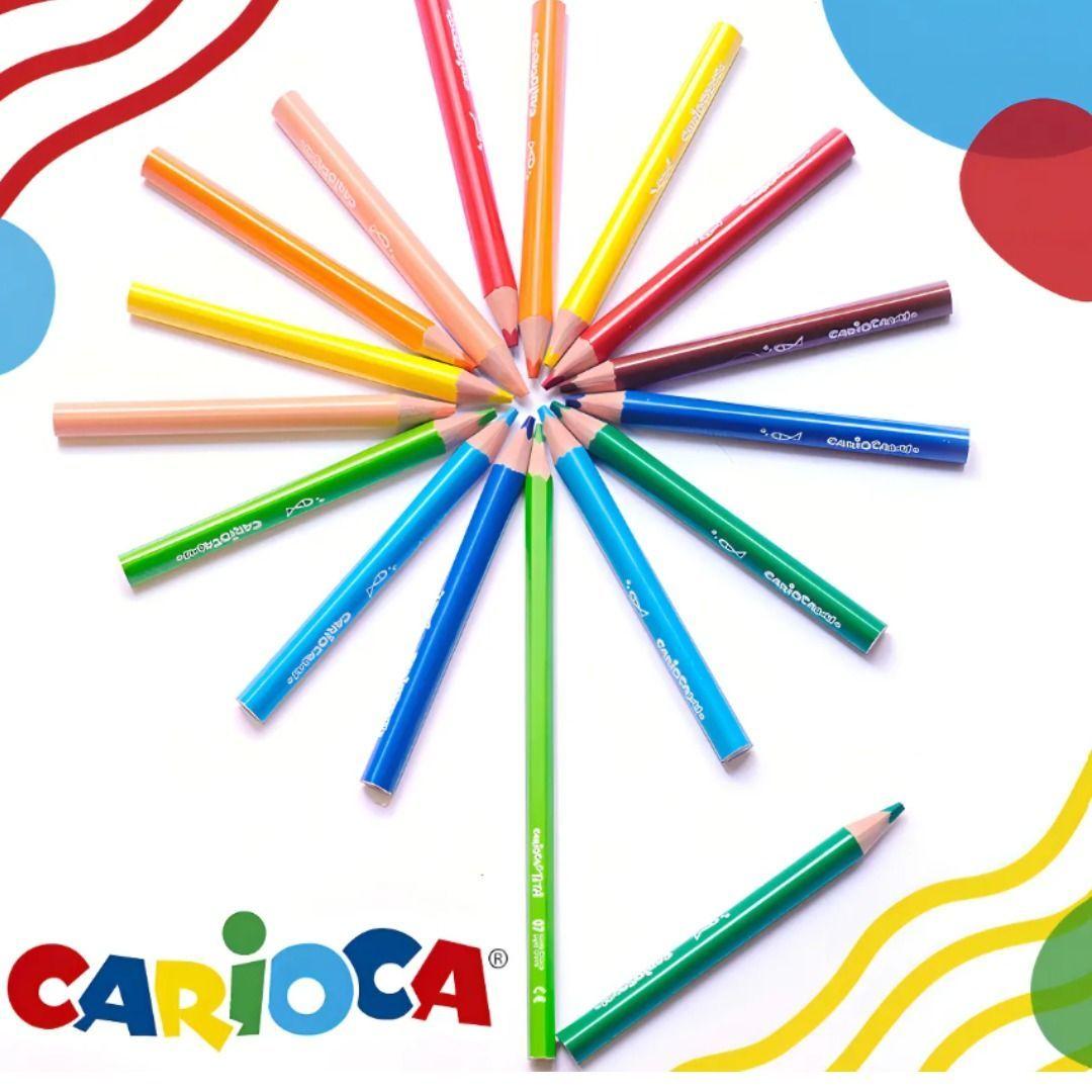 Lápices Triangulares Baby 10 Uds +2 Años Carioca-4