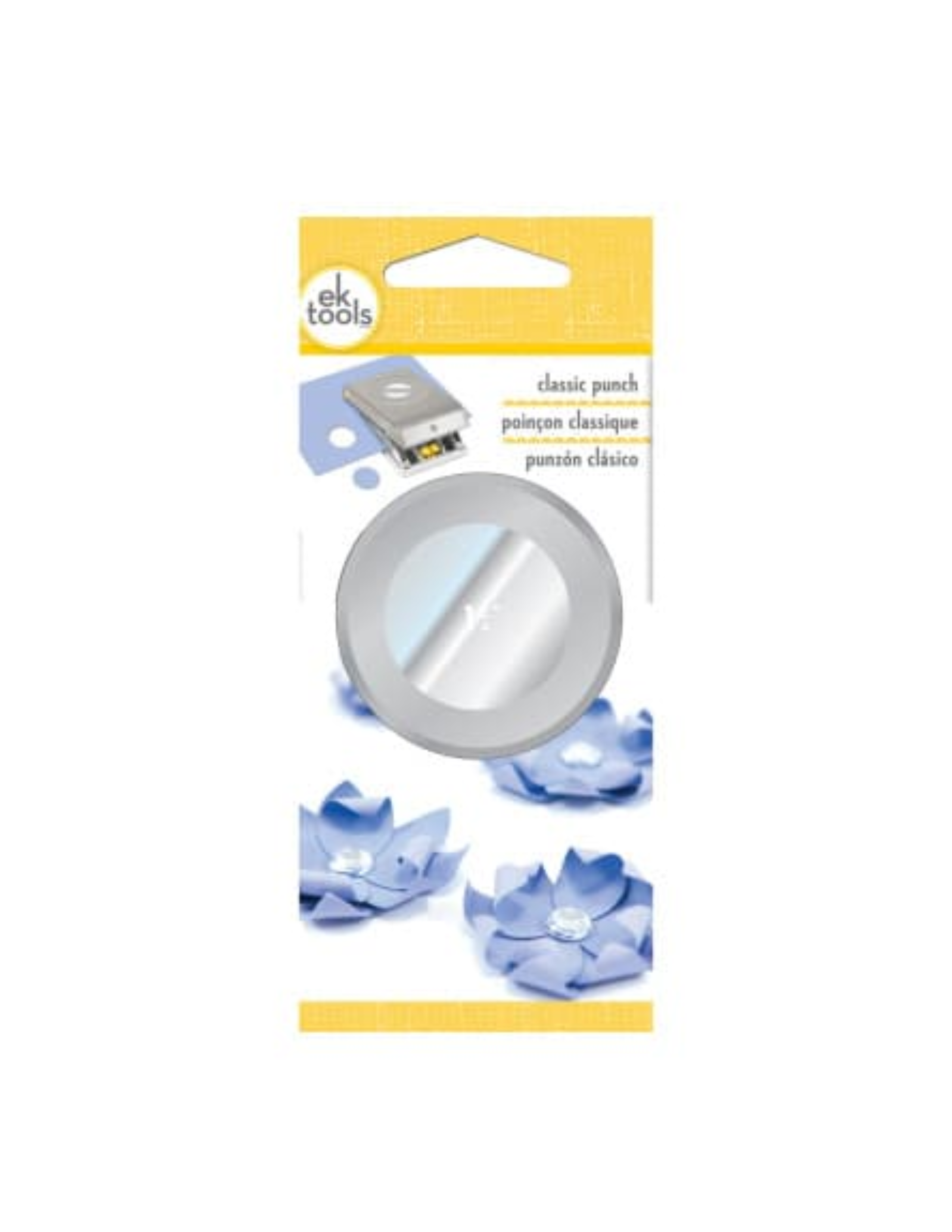 EK Tools Perforadora de circulo de 3.17cm con bloqueo de seguridad-0