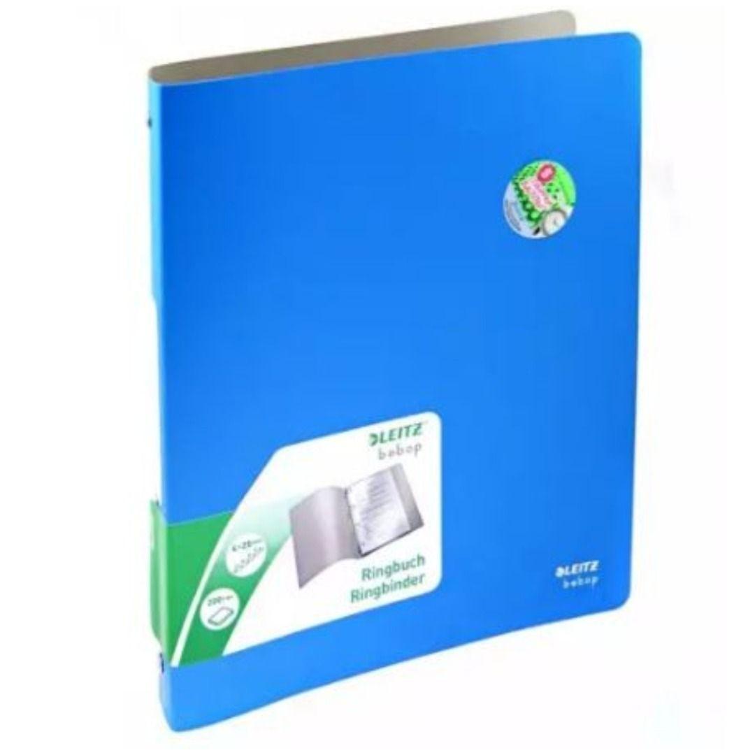 Archivador Plastico 4 Anillos A4 Azul Bebop Leitz-2