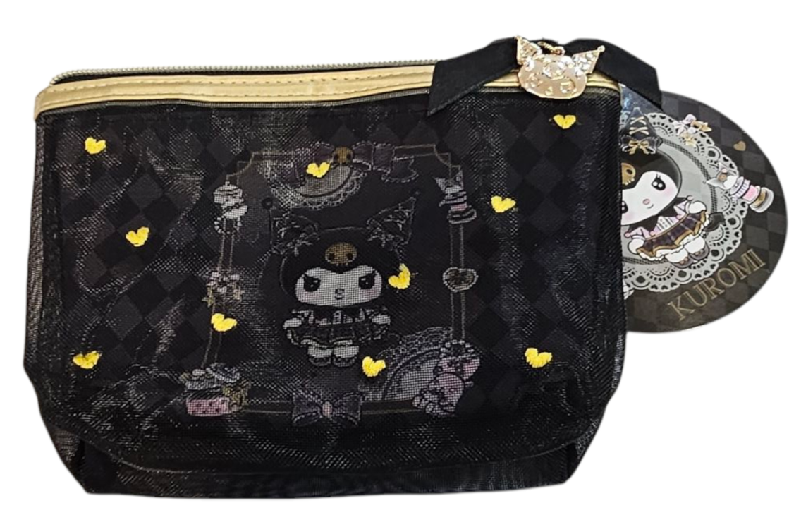 Bolso de Mano Colección FANCY RIBBONS KUROMI SANRIO ORIGINAL-6