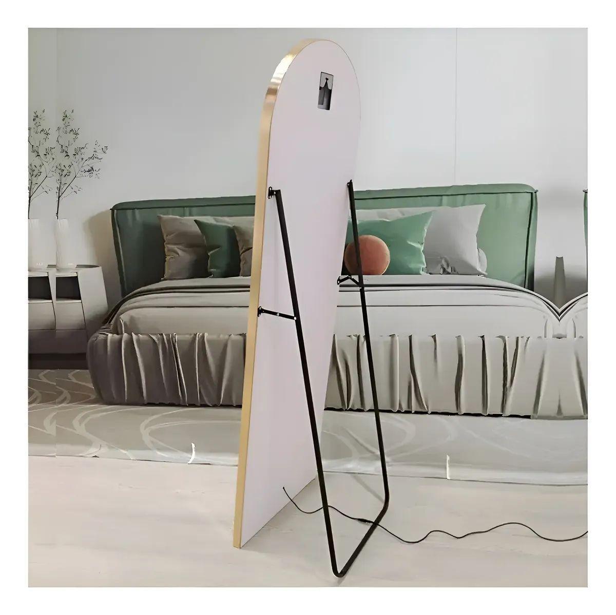Espejo Pedestal Con Luz Led 160cm 50cm-4