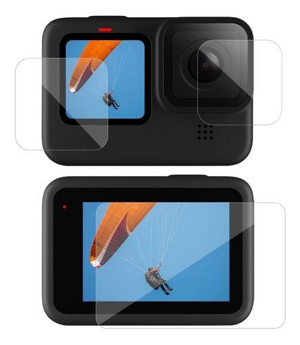 Láminas De Vidrio Templado Para Gopro Hero 10 / 9 Protector-4