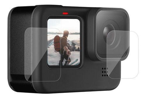 Láminas De Vidrio Templado Para Gopro Hero 10 / 9 Protector-5