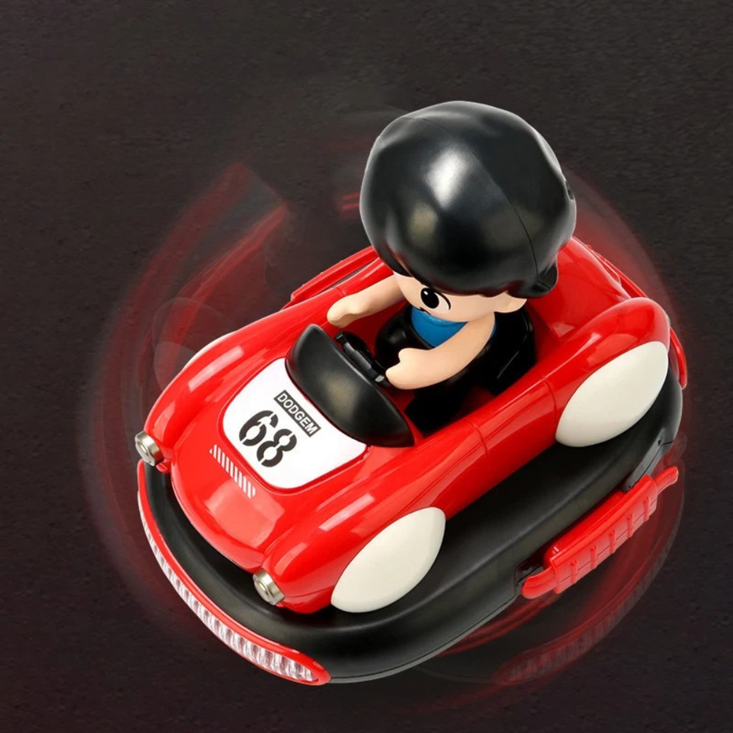 Set de Autitos Chocadores a Control Remoto Piloto Bumper Car-3