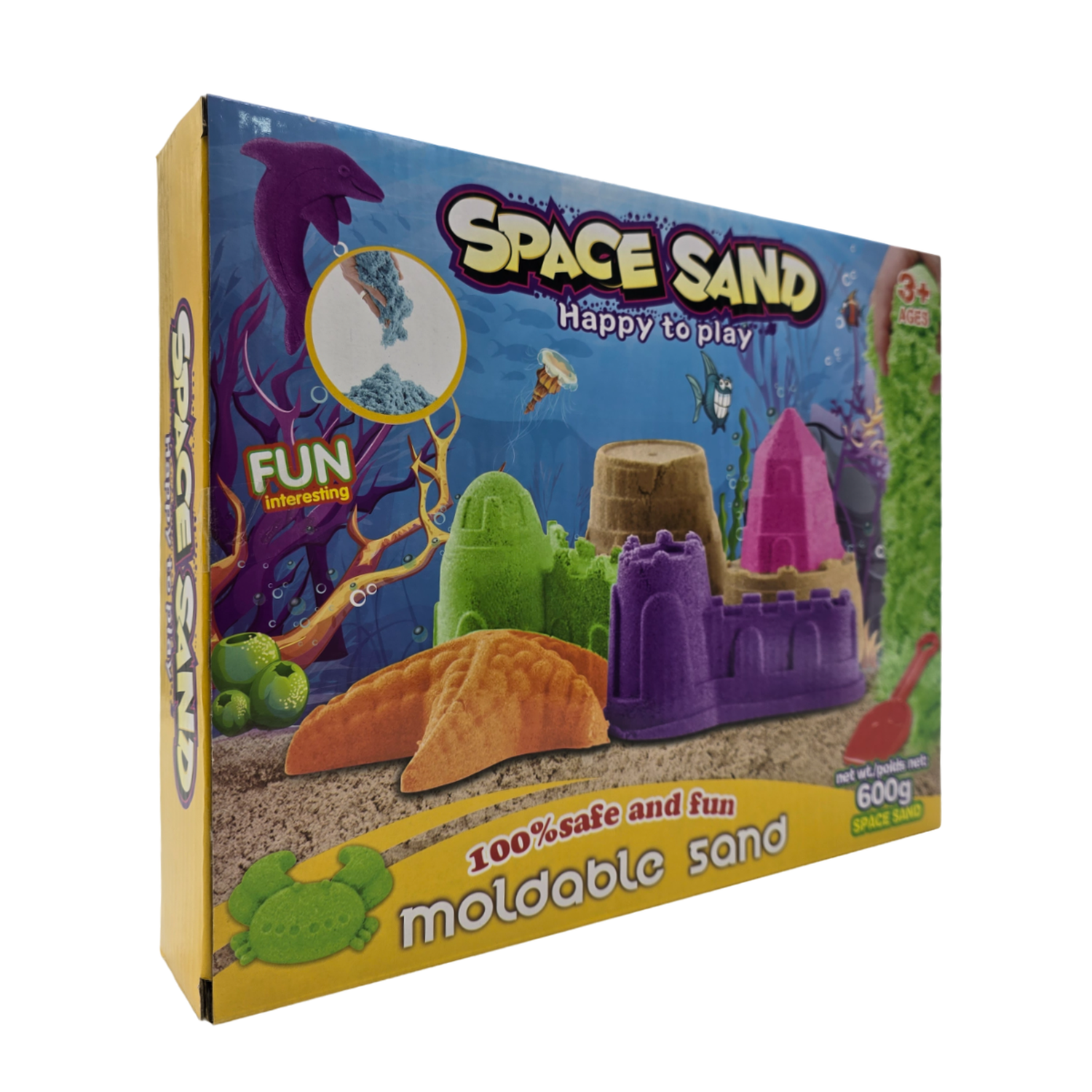 Set De Arena Magia Completo Castillo De Arena Magic Sand-0