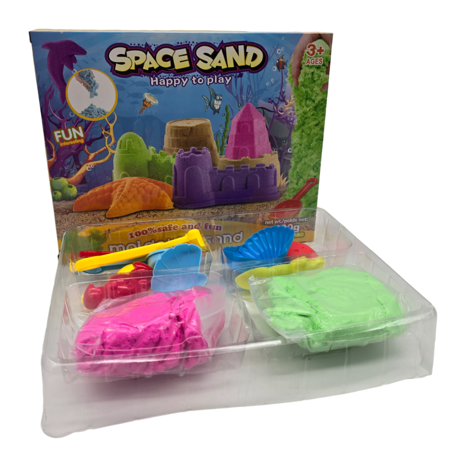 Set De Arena Magia Completo Castillo De Arena Magic Sand-2