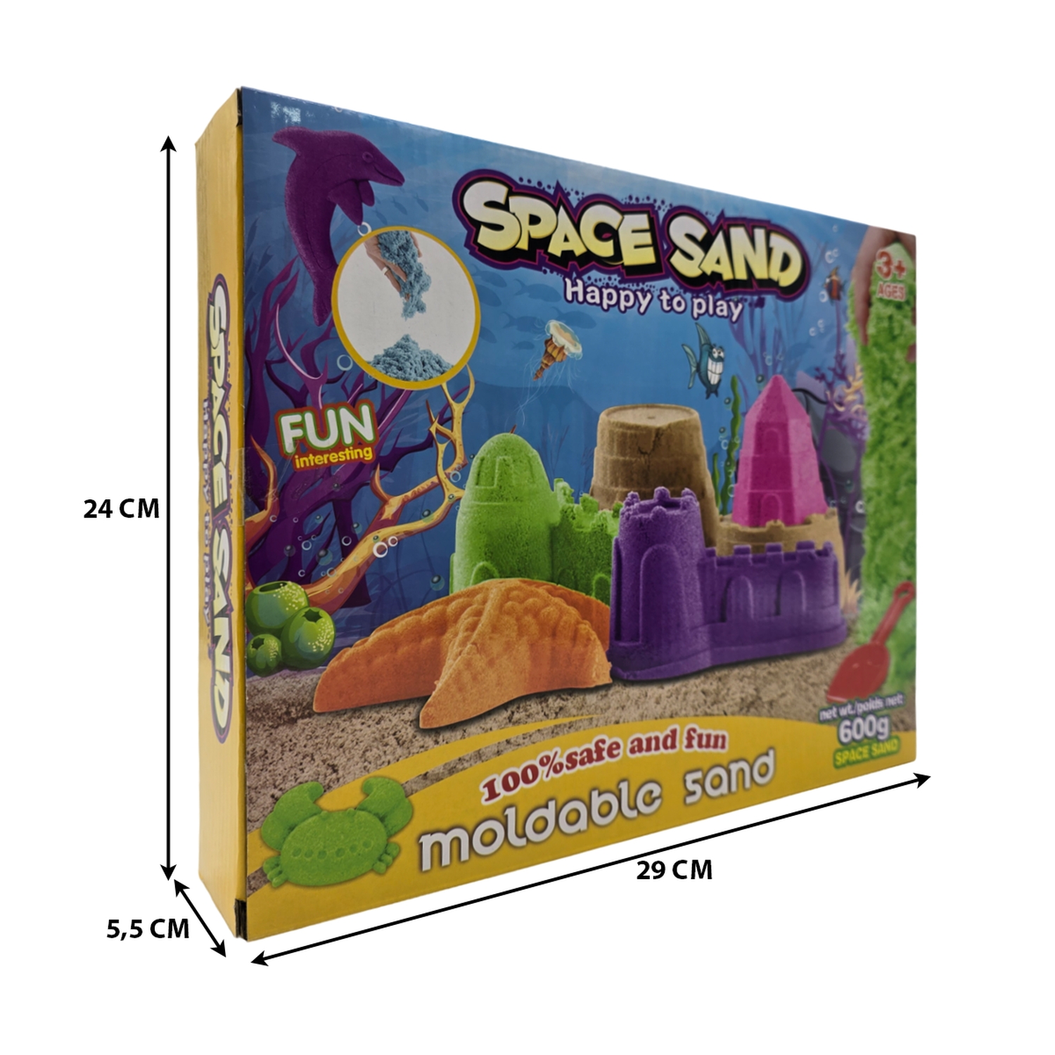 Set De Arena Magia Completo Castillo De Arena Magic Sand-5