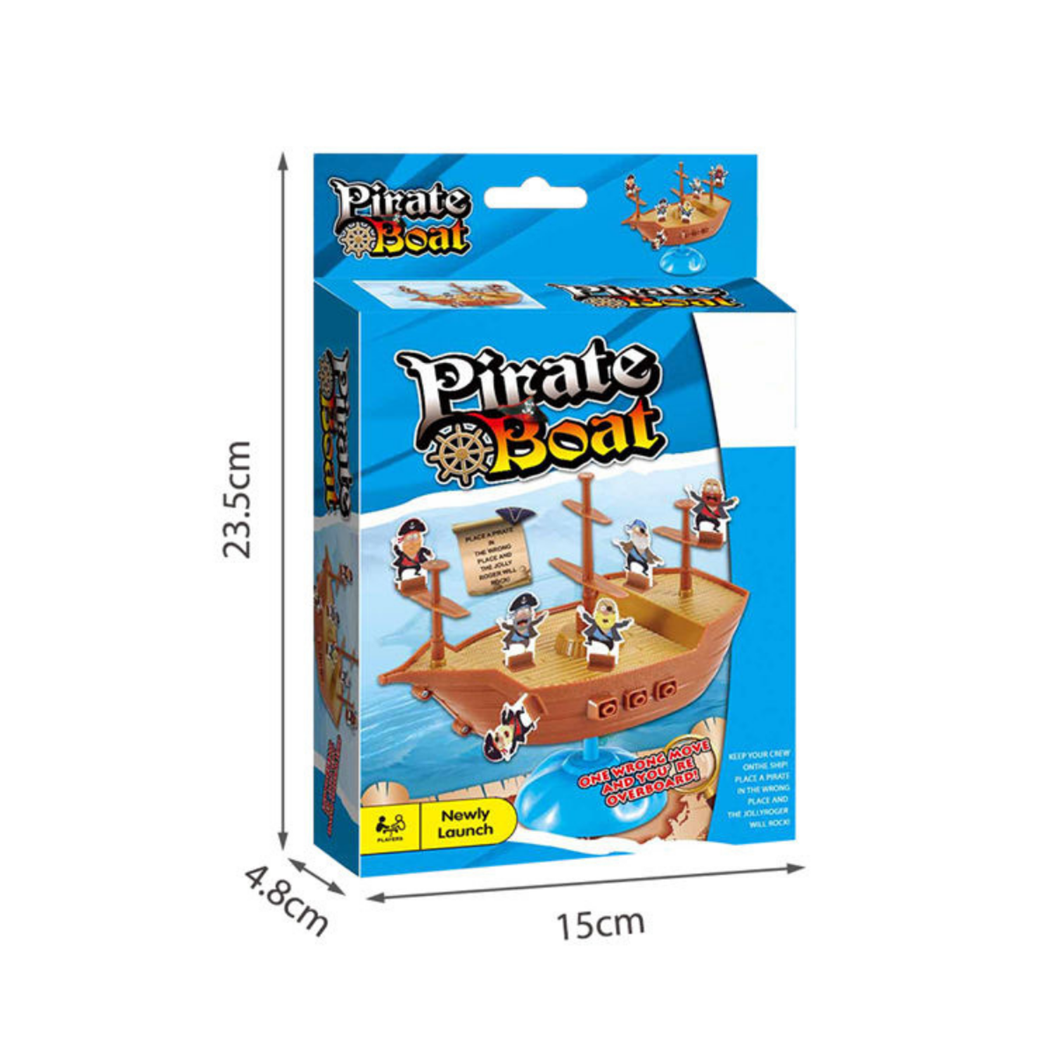 Juego De Mesa Equilibrio Barco Pirata No Lo Dejes Caer-3