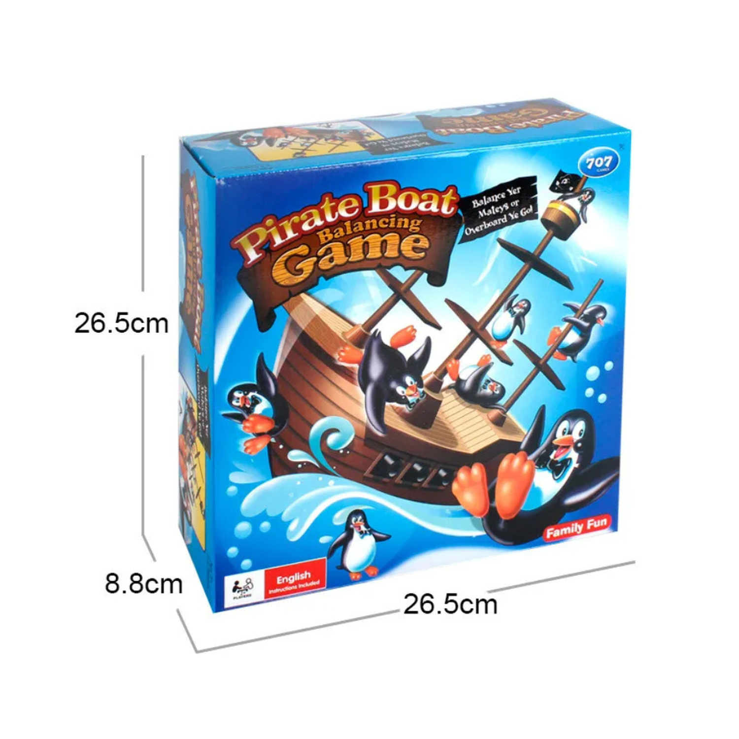 Juego De Mesa Equilibrio Barco Pirata No Lo Dejes Caer-6