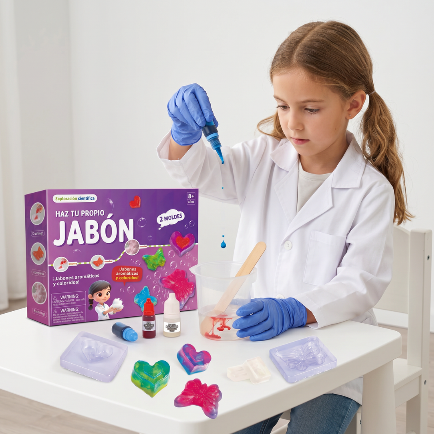 Kit Crea Tu Primer Jabon Juguete Didactico Educativo-3