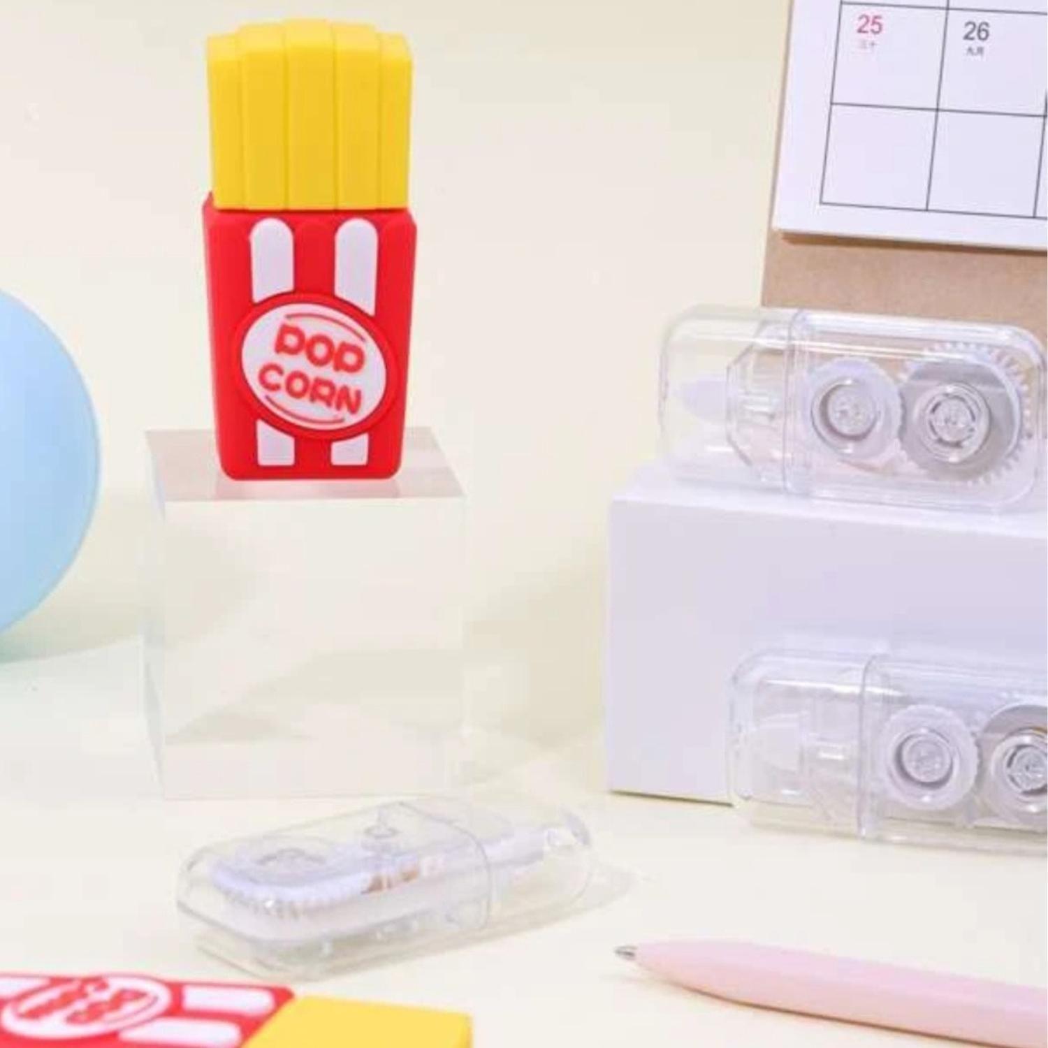 Corrector En Cinta Diseños Variados Kawaii Con 2 Repuestos-3