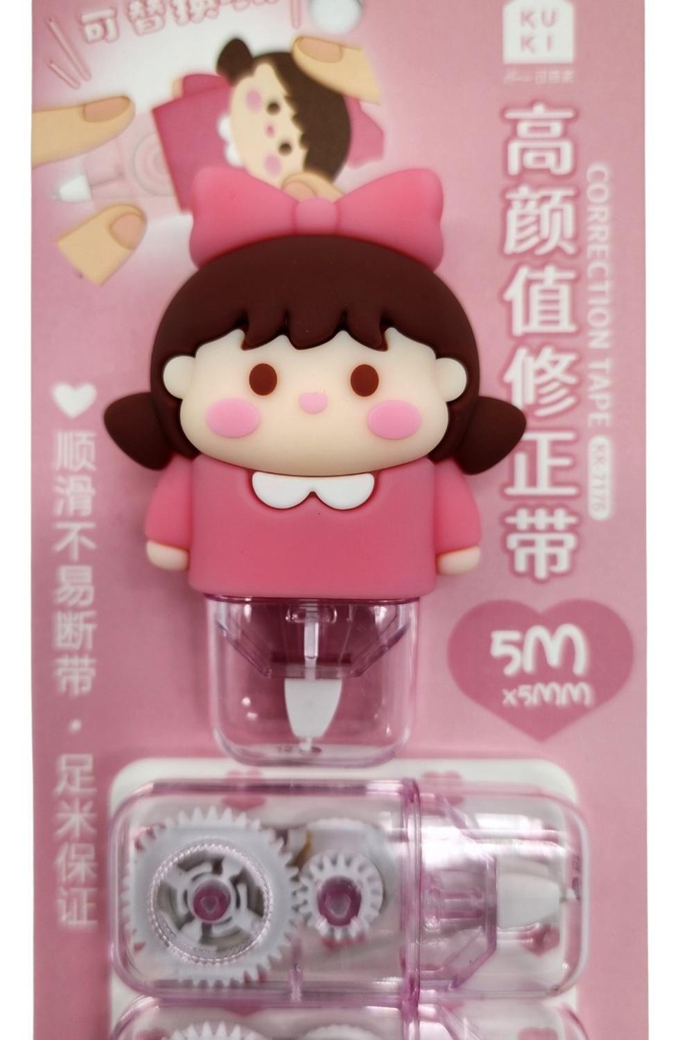 Corrector En Cinta Diseños Variados Kawaii Con 2 Repuestos-0