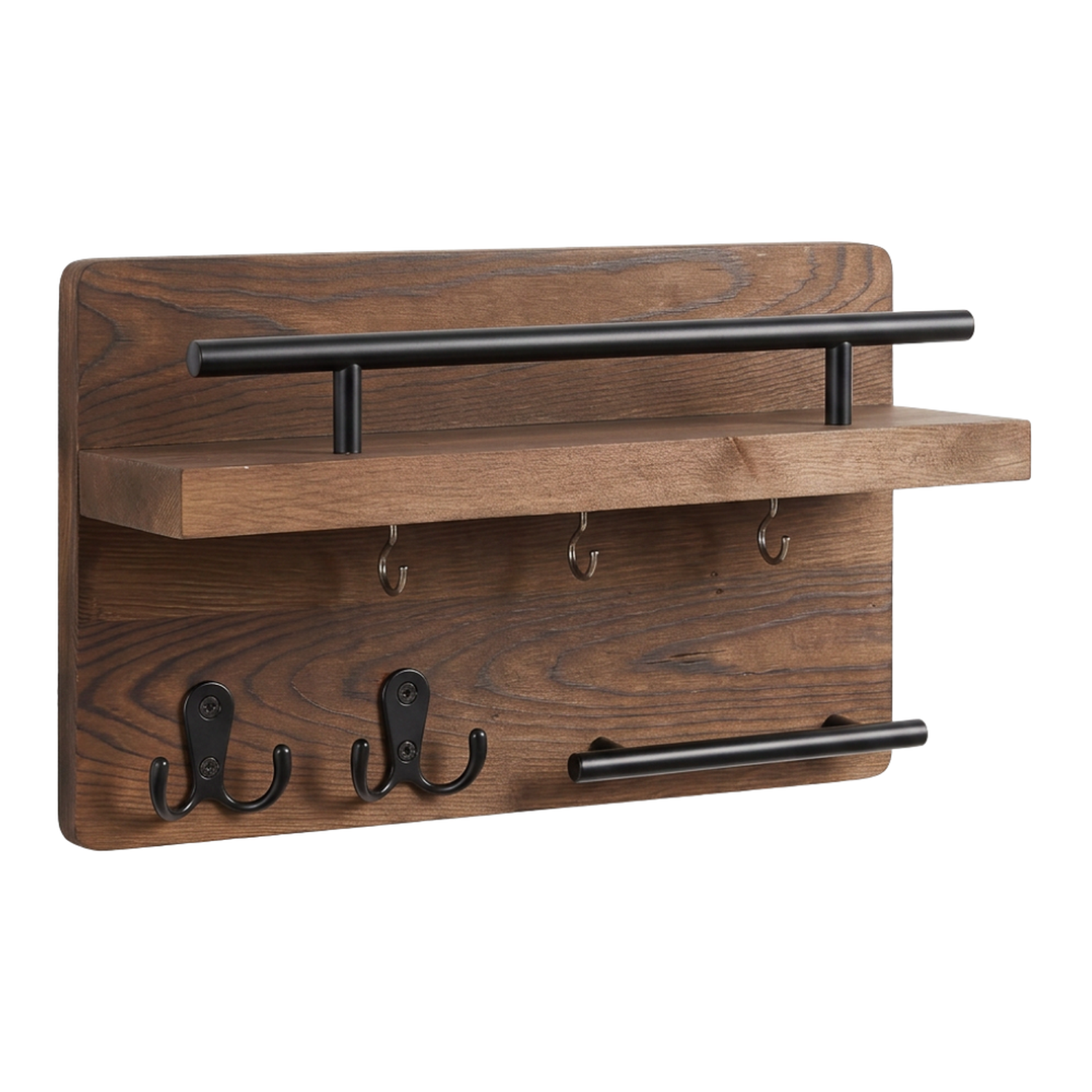 Portallaves De Madera Organizador Decorativo Para Llaves-0