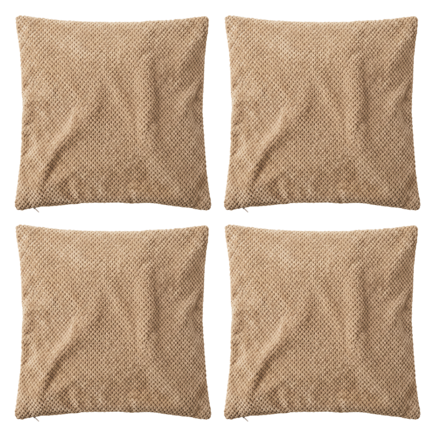Set 4 Fundas De Cojin 45x45 Decorativas Para Living Sofa-0