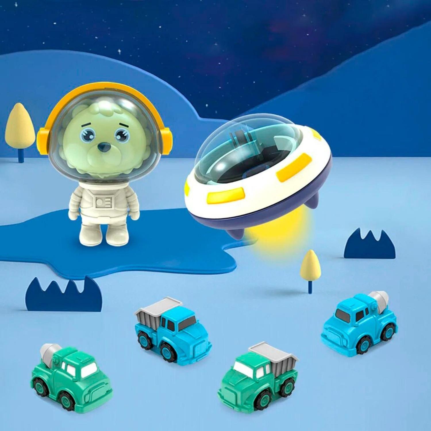 Juego Pista Laberinto De Autitos Aventuras Espacial Mecanico-4