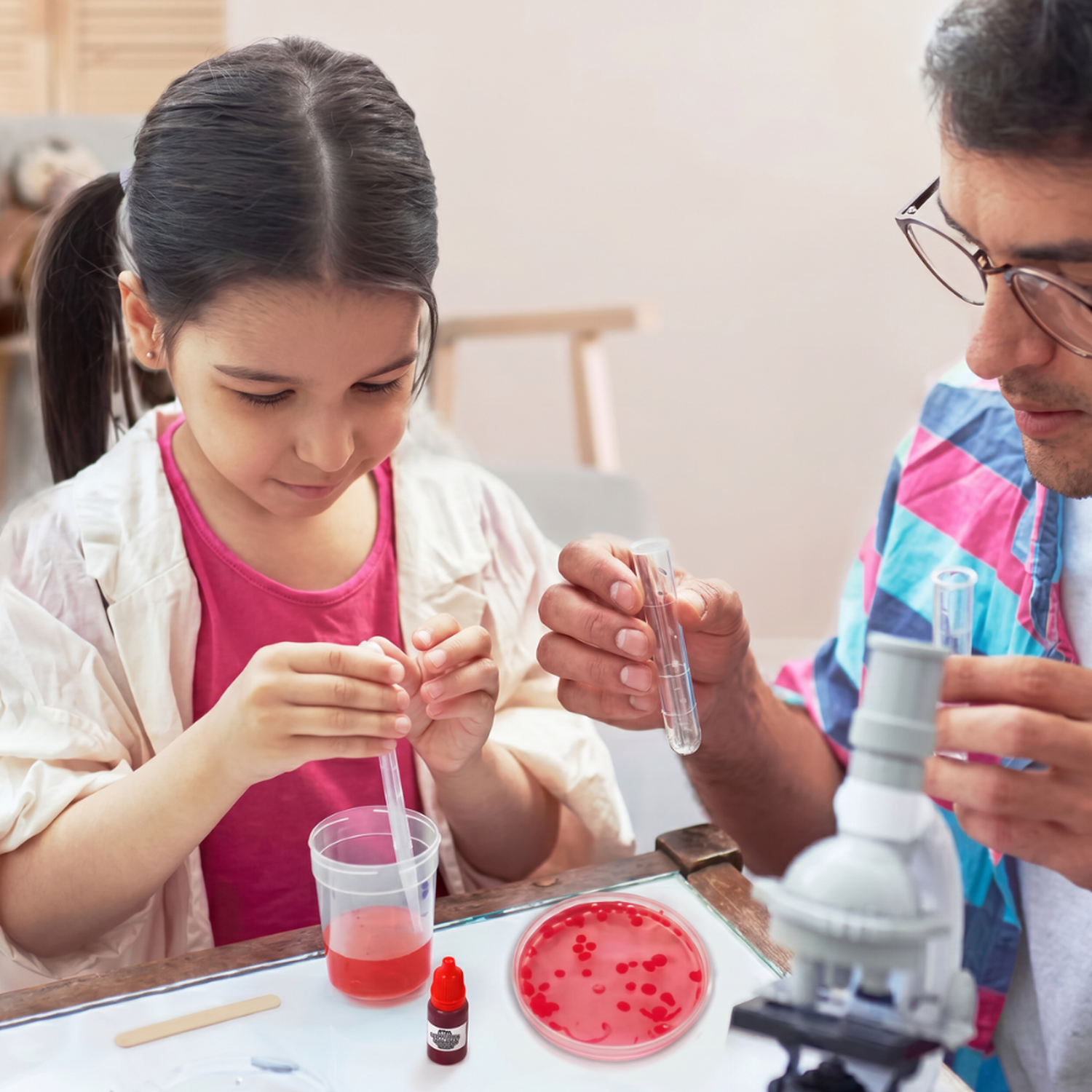 Kit De Ciencia Experimento Bacteria Slime Juguete Educativo-2