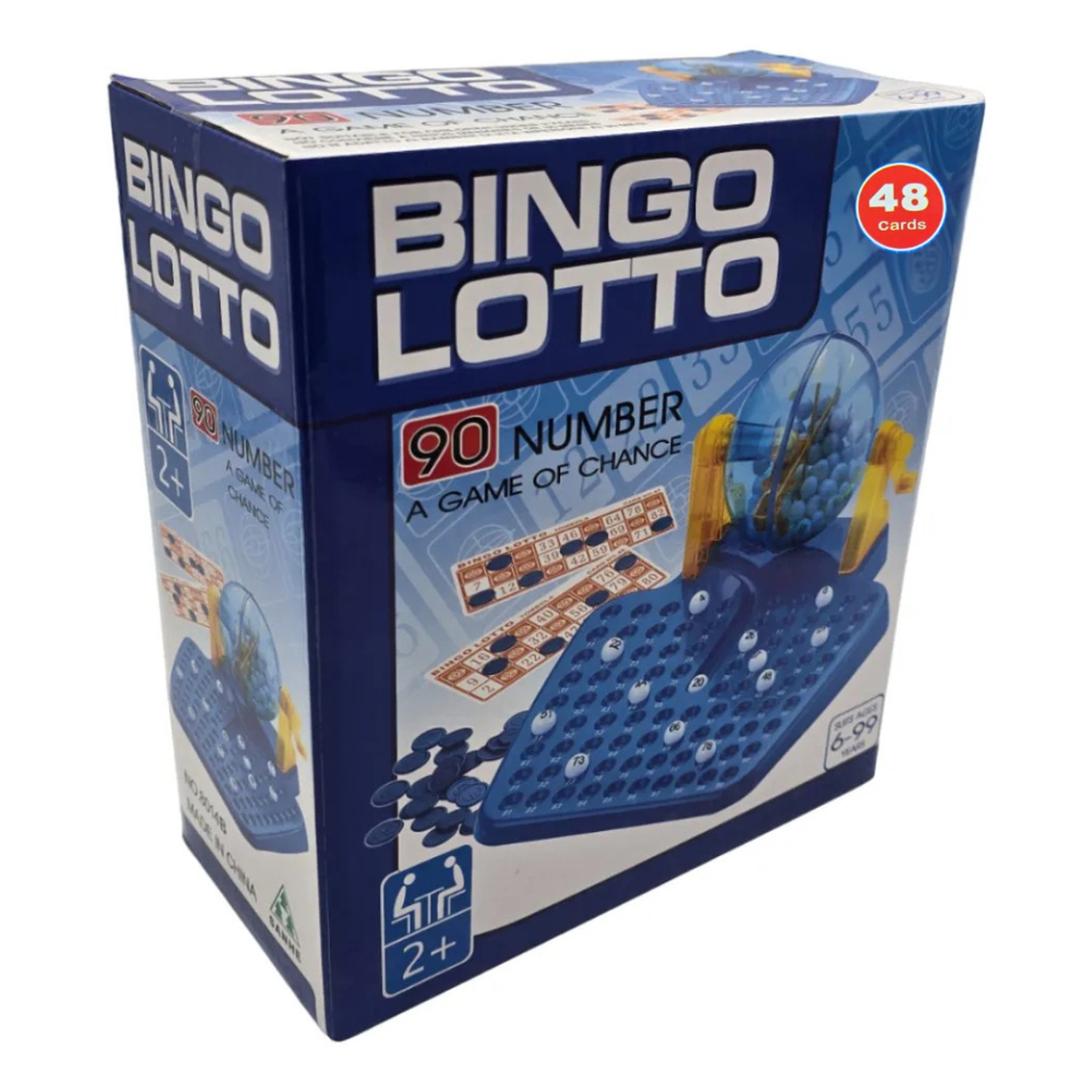 Juego Bingo Lotto Tombola Set Completo Juego De Mesa-2