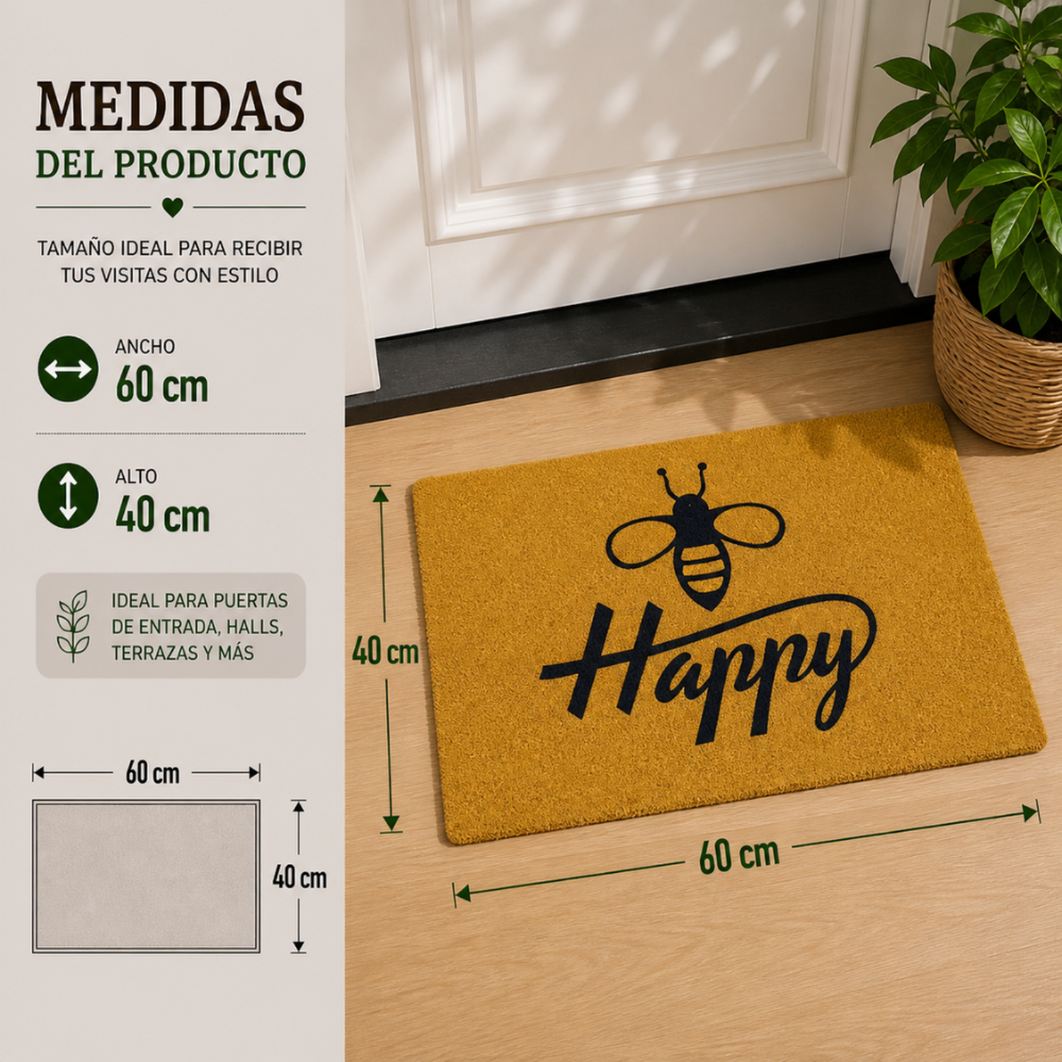 Alfombra Limpiapies Felpudo Alfombra De Entrada LovelyPet-3
