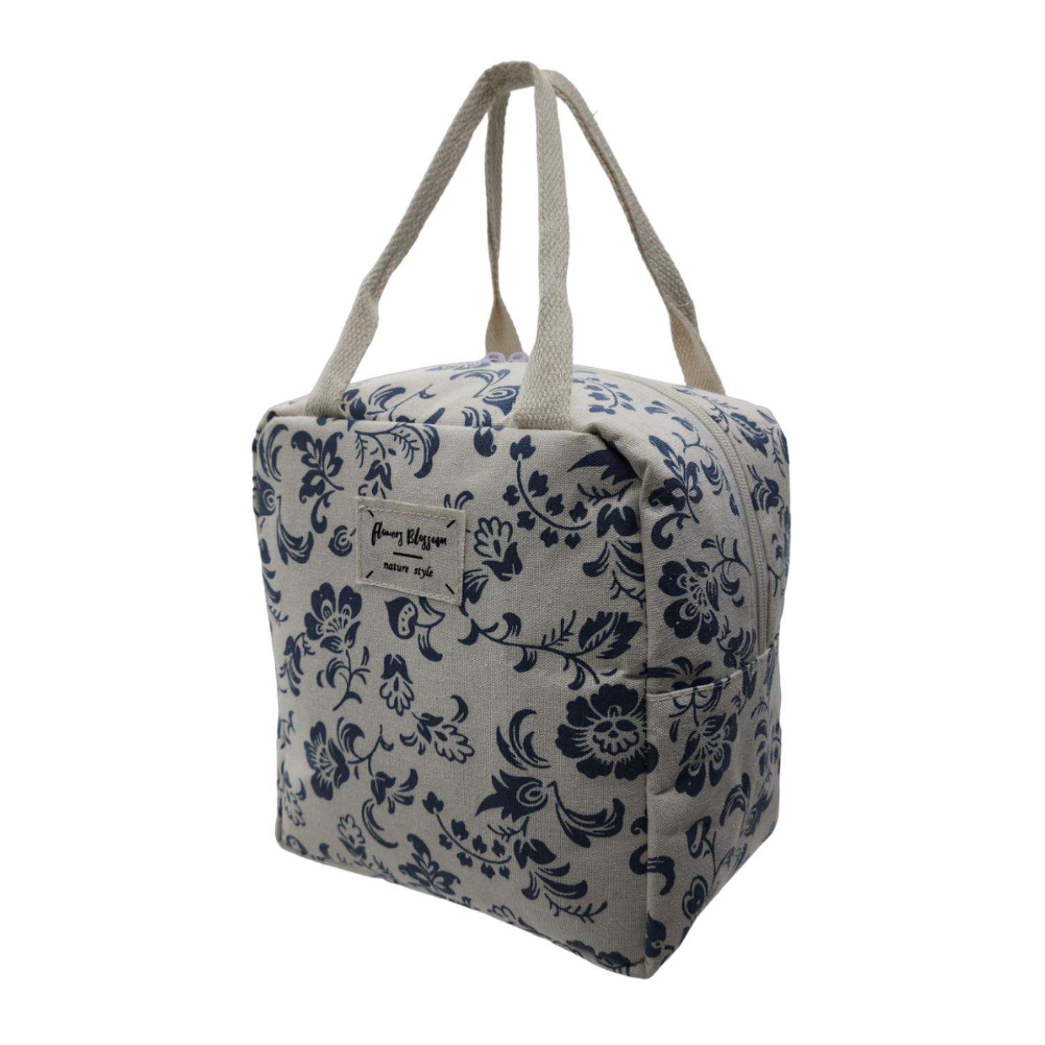 Lonchera Termica Para Alimentos Caliente Frio Diseño Flores-2