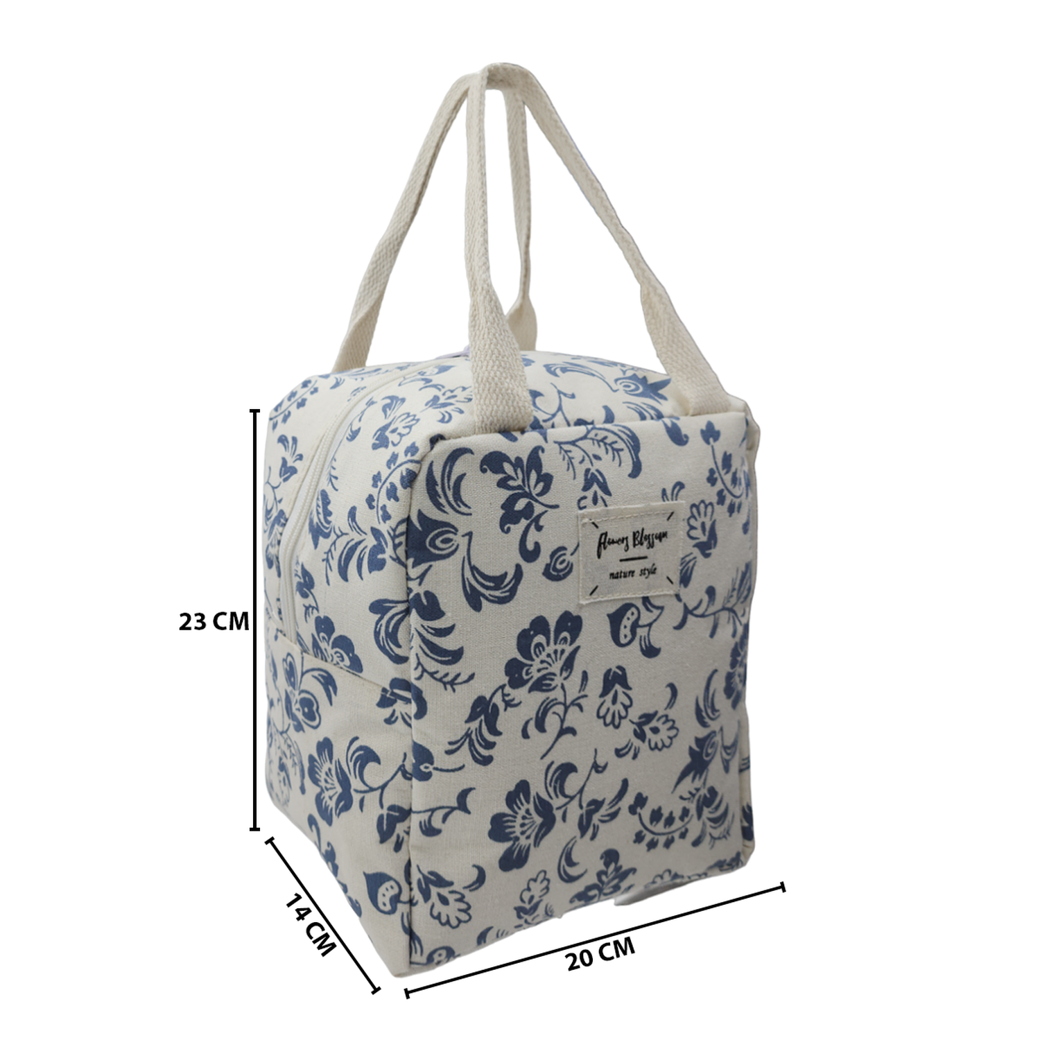 Lonchera Termica Para Alimentos Caliente Frio Diseño Flores-3