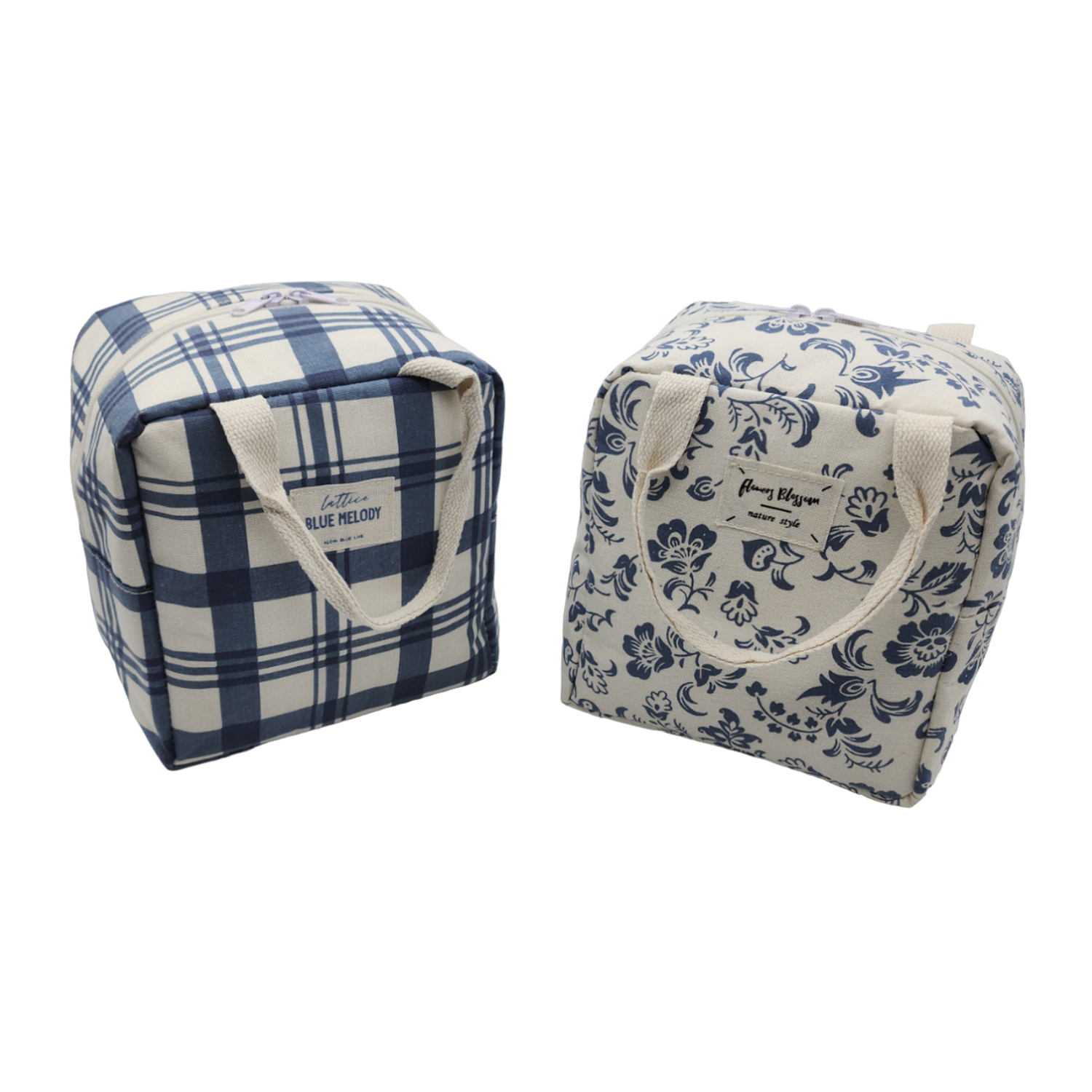 Lonchera Termica Para Alimentos Caliente Frio Diseño Flores-5