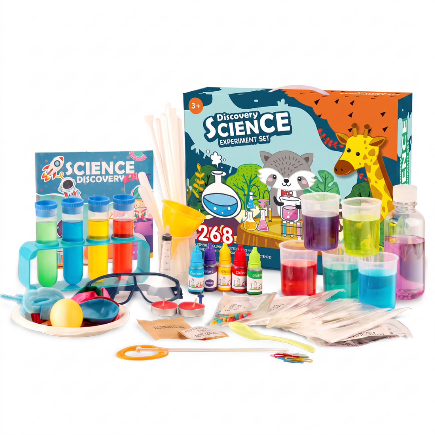 Kit Ciencia Avanzado 268 Experimentos Científicos Para Niños-0