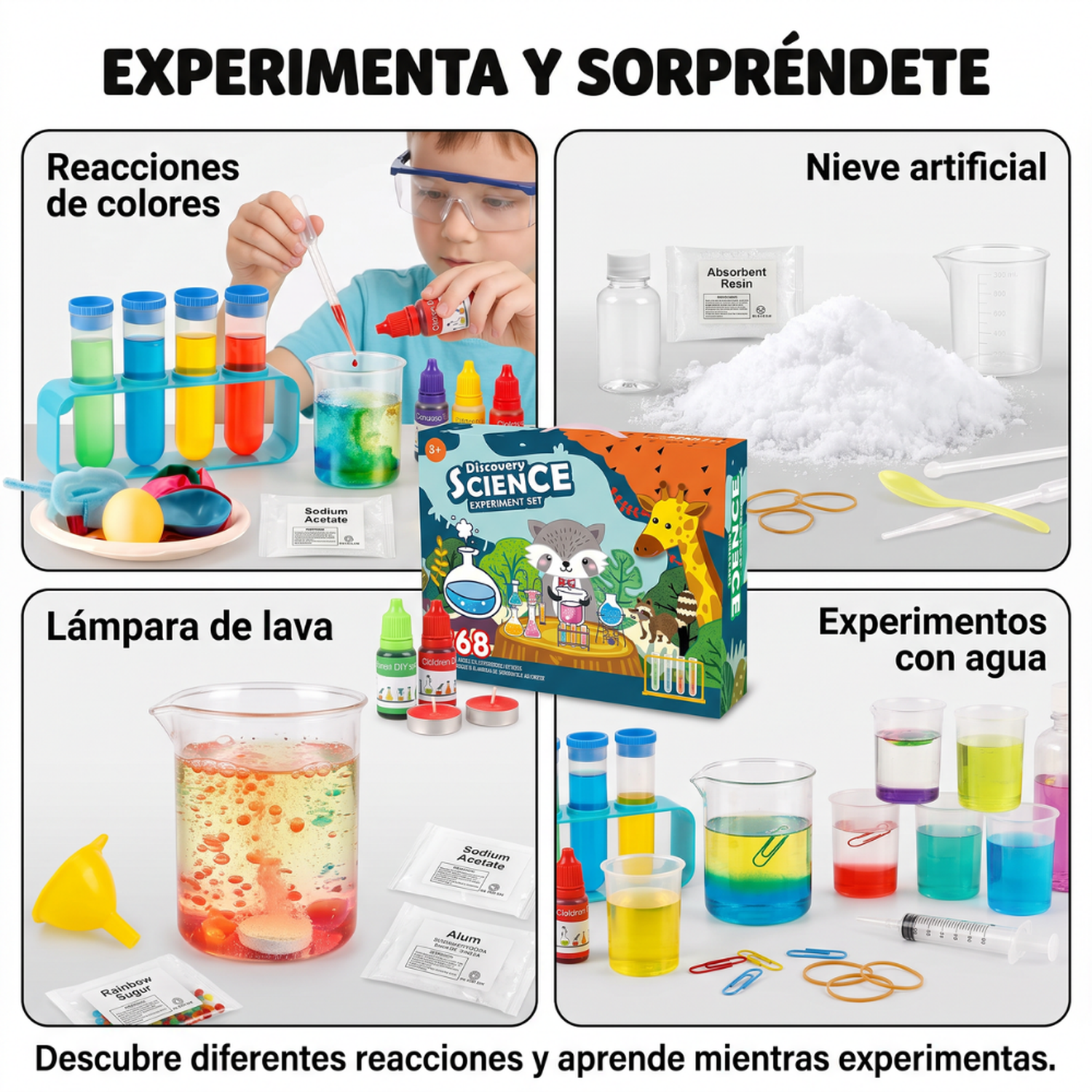 Kit Ciencia Avanzado 268 Experimentos Científicos Para Niños-2
