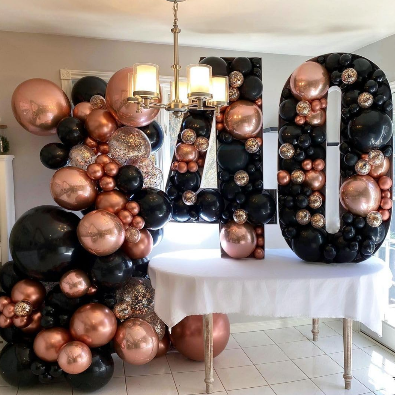 Globos Dorado Metalizado 50 Unidades Tamaño 25 Cm-2
