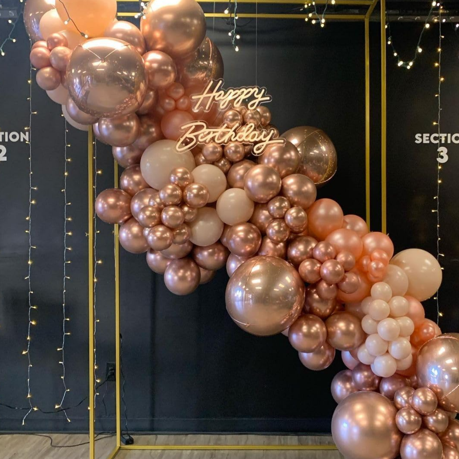 Globos Dorado Metalizado 50 Unidades Tamaño 25 Cm-4