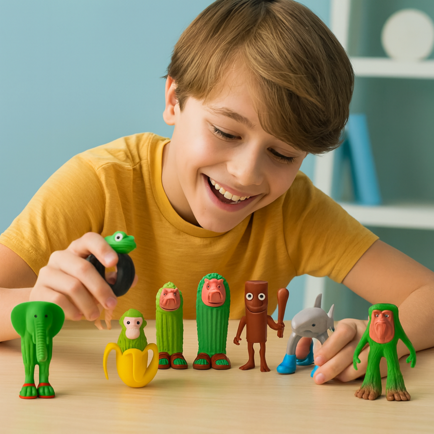 Set 12 Figuras Brainrot Cajita Sorpresa Tralalero Tralala-7