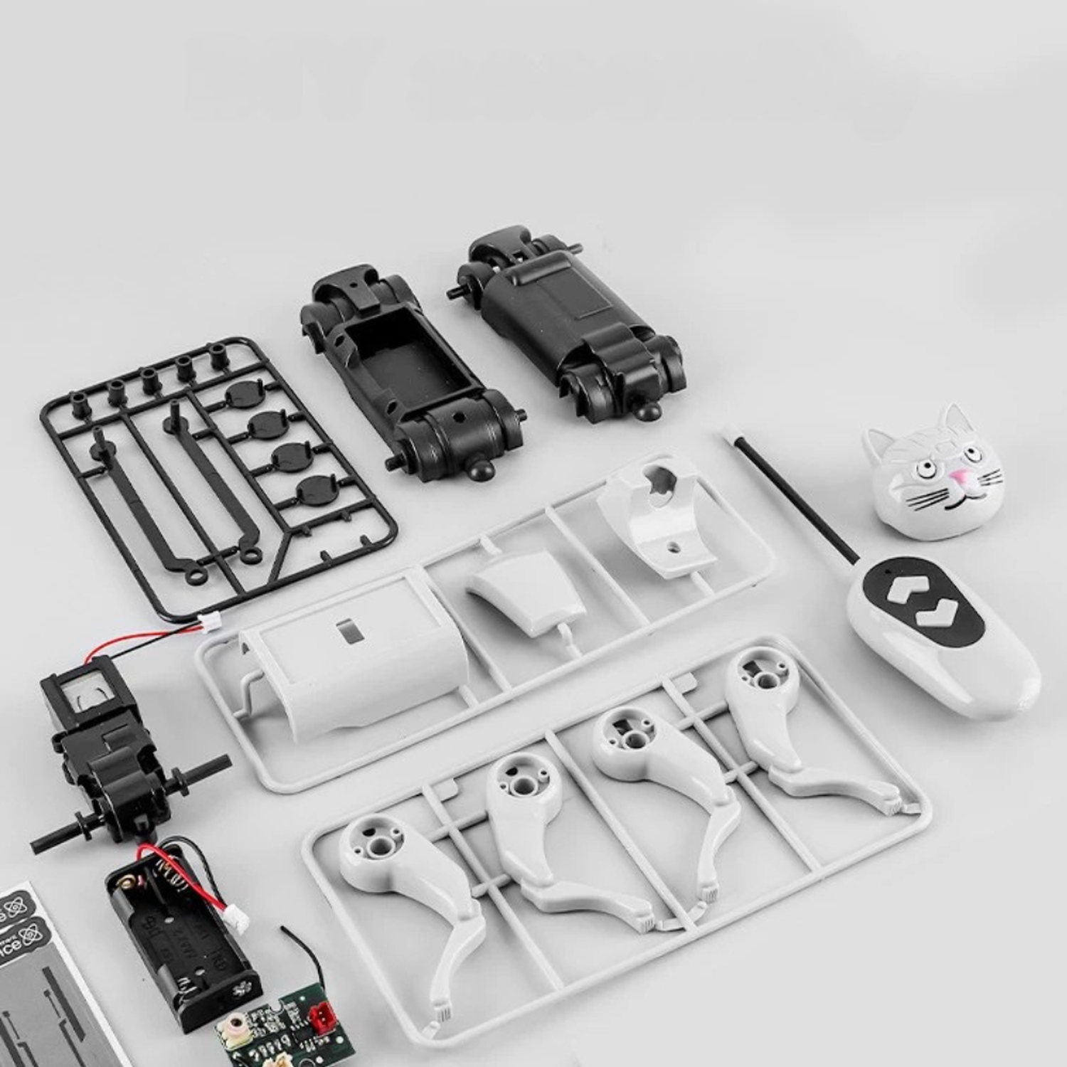 Kit 2 Arma Tu Primer Perro Robot RC a Control Remoto Juguete-6