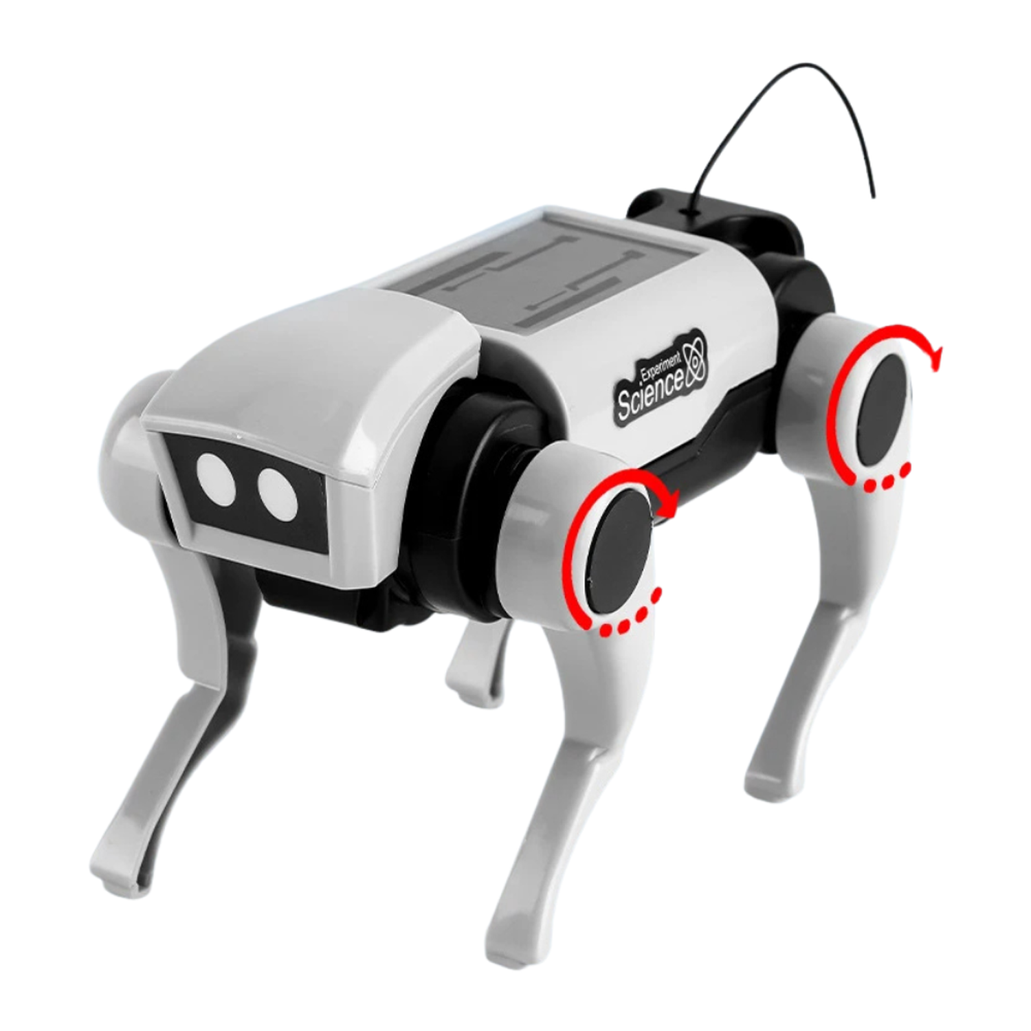 Kit 2 Arma Tu Primer Perro Robot RC a Control Remoto Juguete-7